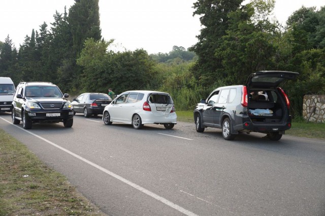 В Абхазию на машине...