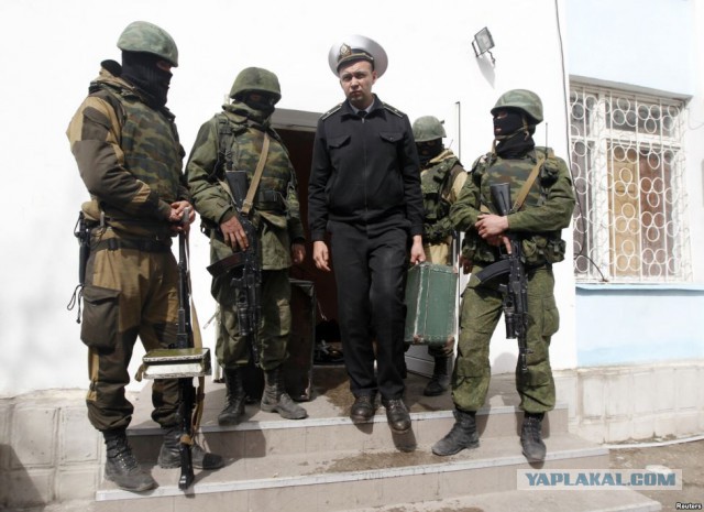 В Крыму сотрудники СБУ похитили двоих российских военнослужащих