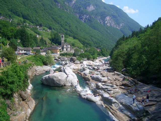 Верзаска - самая прозрачная река в мире