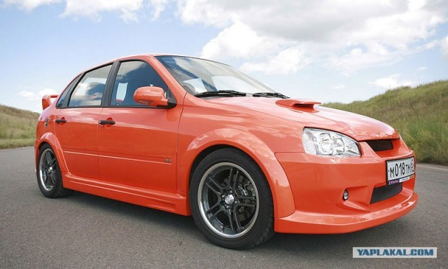 Водитель Lada Kalina