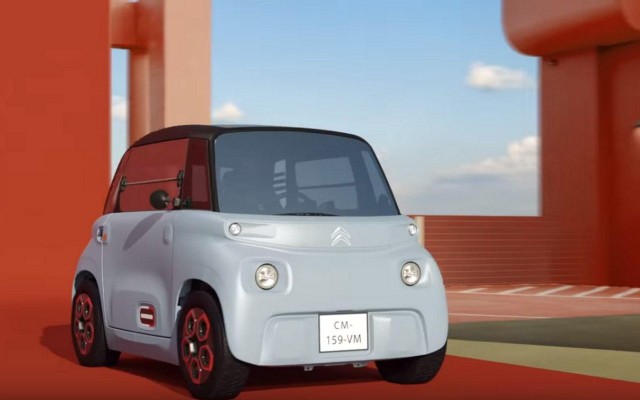 Citroёn представила электрокар, который можно водить без прав в Европе
