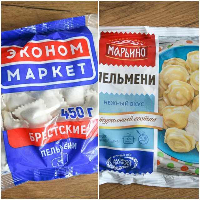 Открываем белорусские пельмени и смотрим, что внутри