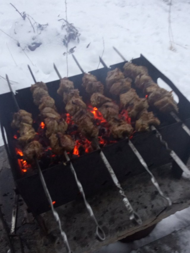 Ну вот и первые шашлыки