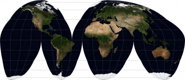 Картографические проекции - известные и не очень