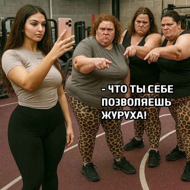 Девушку выгнали из спортзала из-за слишком откровенного и, по мнению персонала, вульгарного внешнего вида.