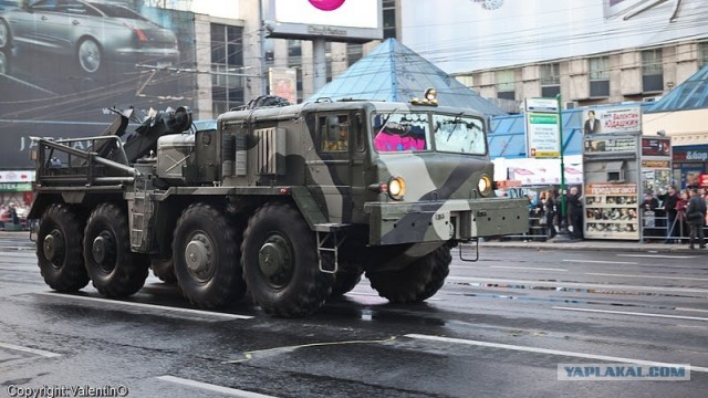 Первый тренировочный парад на Красной Площади