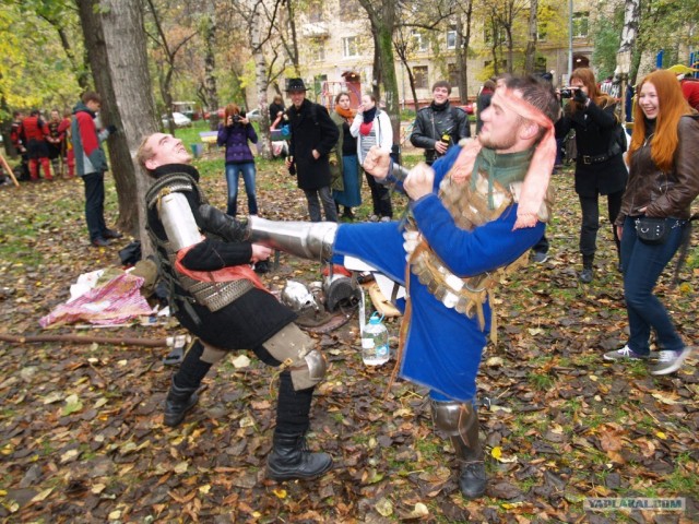 Дикий махач на Таганке