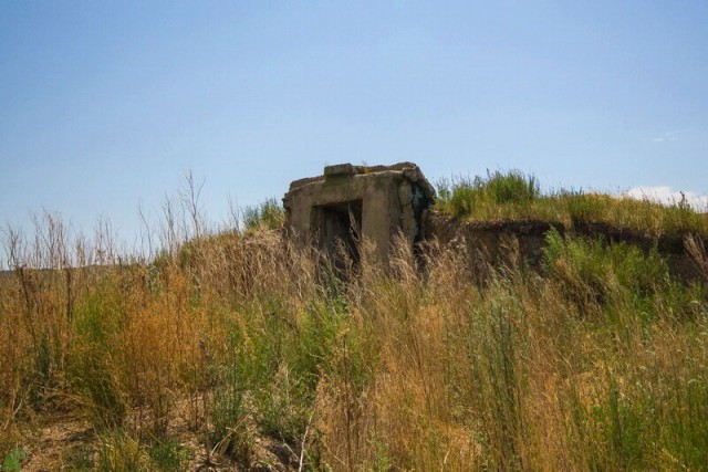 Взорванный в 70-х комплекс группового старта ядерных ракет 551-го РП