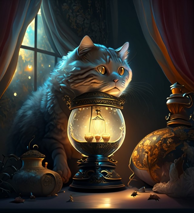 Котовторник глазами ИИ