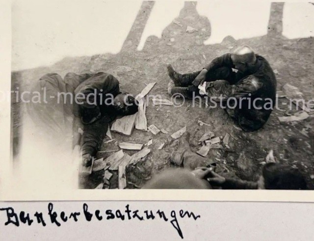 Штурм Струмиловского укрепрайона 22 июня 1941 года на фото из немецкого альбома