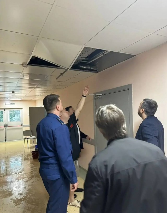 В Краснодарском крае затопило детскую поликлинику за миллиард рублей