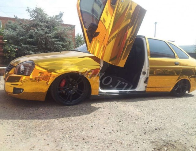 Максимальная "крутизна" - золотая Приора