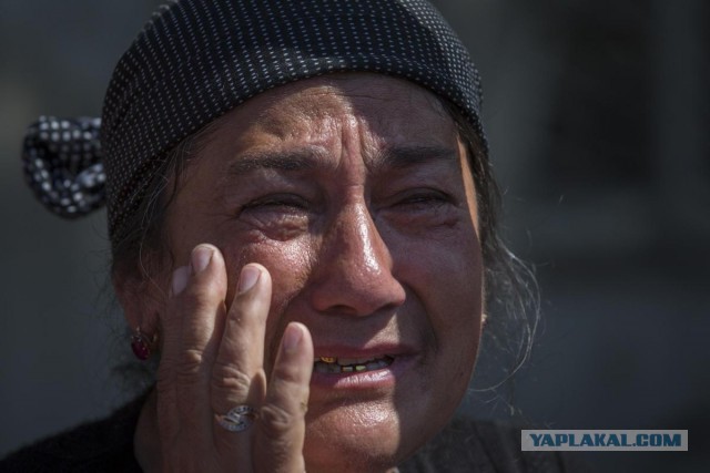 Горящий Донбасс в фотографиях