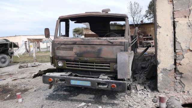 Обстрелянный "Тигр"