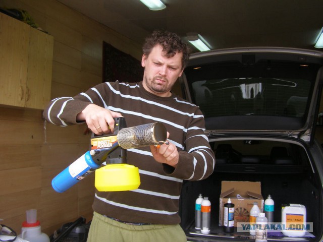 Испытания фоггера для сухого тумана.