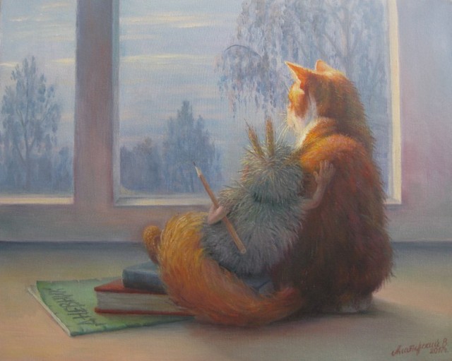 Художник, который несет добро, Вячеслав Алатырский