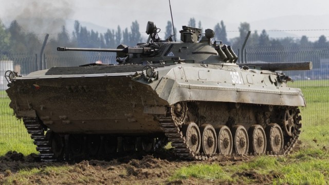 А какая военная техника была в вашем распоряжение?