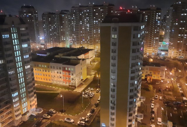А из нашего окна вот такая красота...