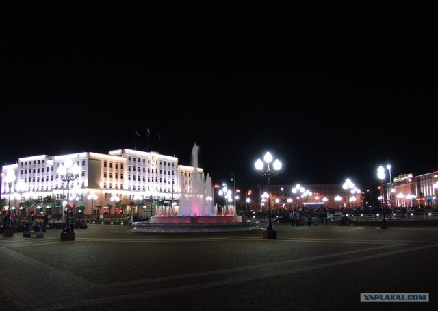 Россия ночью
