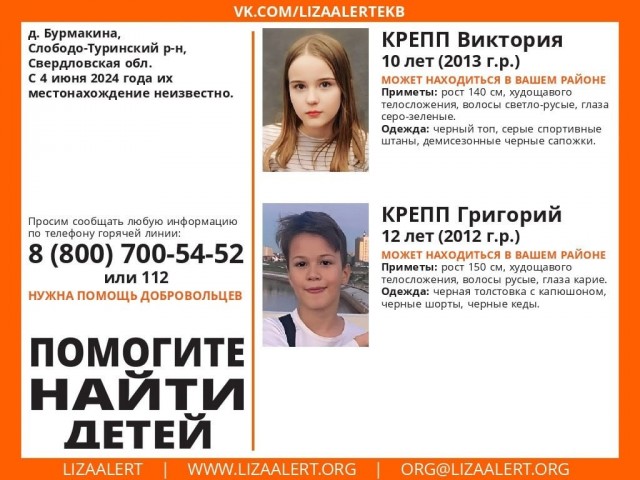 В Свердловской области дед потерял двоих внуков в лесу и пришел домой