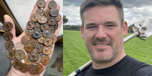 Сантехник нашел клад с монетами и разбогател на 5,5 тысячи долларов