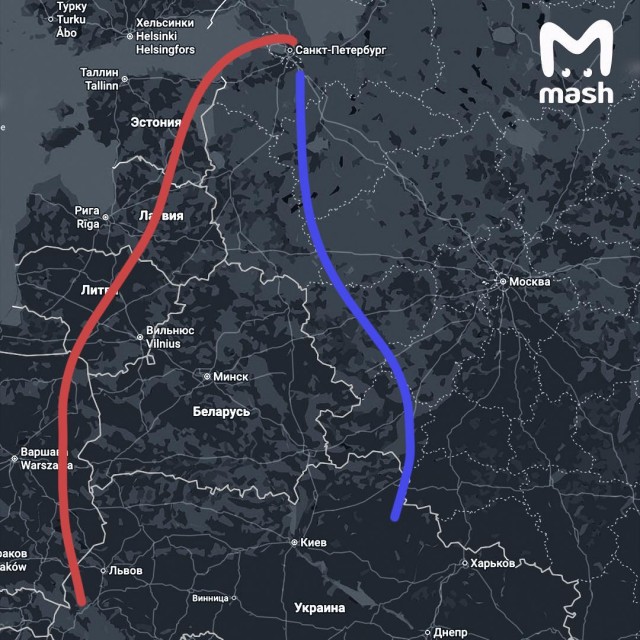 Mash: Прибалтика открыла небо для ударов украинских БПЛА по Петербургу