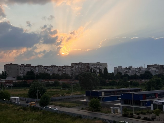 Просто красивый закат