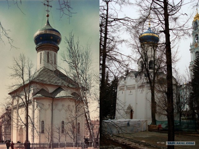 Троице-Сергиева лавра в цвете