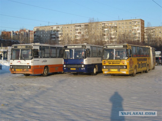 Закончилась эра Ikarus 280 (5 фото)