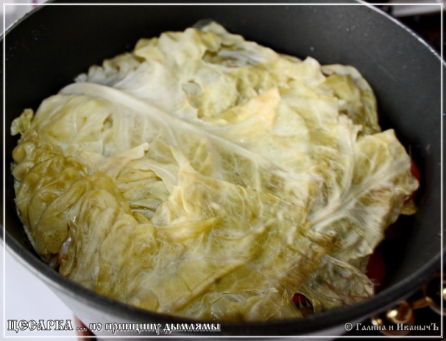 ЦЕСАРКА … по принципу дымлямы