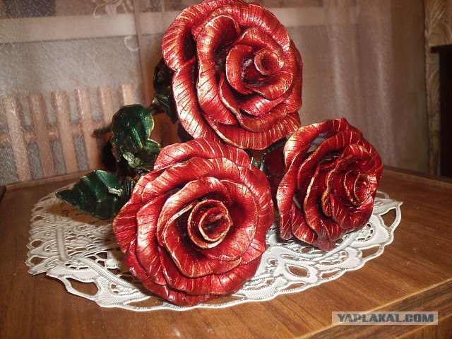 Кованая роза. Шаг за шагом