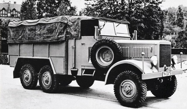 Фронтовой грузовик вермахта Einheitsdiesel