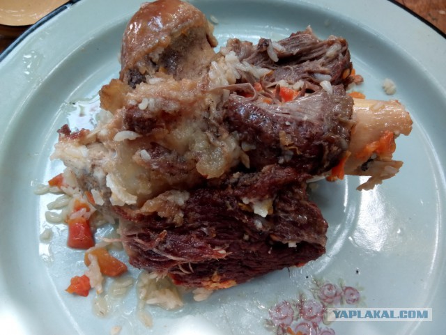 Большой плов (по уйгурски)