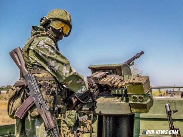 ДНР - учения по высадке морского десанта с моря