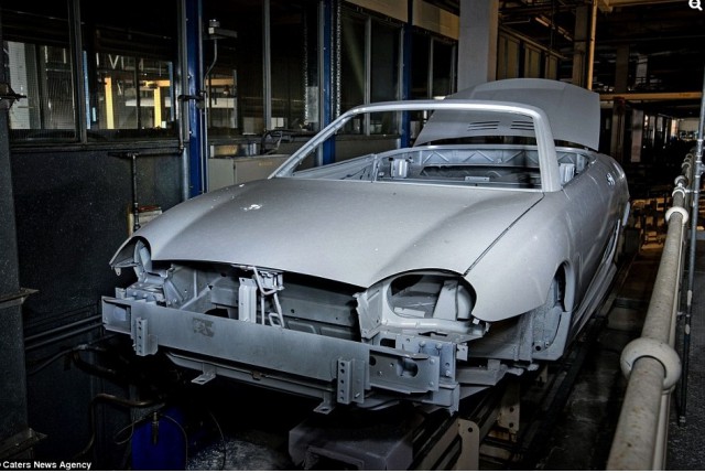 Заброшенный автомобильный завод Longbridge MG Rover
