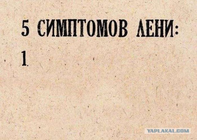 Они отточили свои навыки в лени до совершенства.