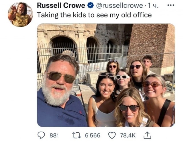 Максимус посетил Колизей