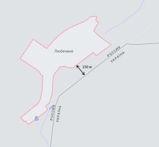 Граница на замке