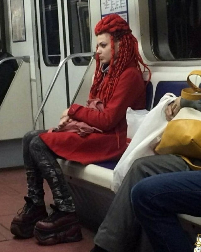 Модники из нашего метро