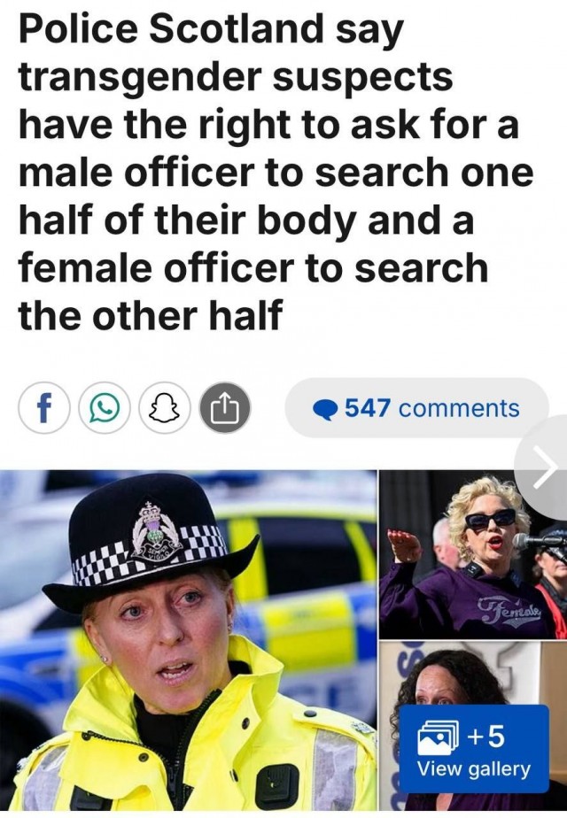 Толерантная повесточка в Шотландии взлетела на пик абсурда