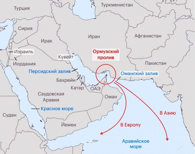 Кому принадлежит Ормузский пролив
