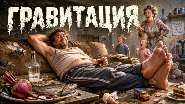 Гравитация к дивану