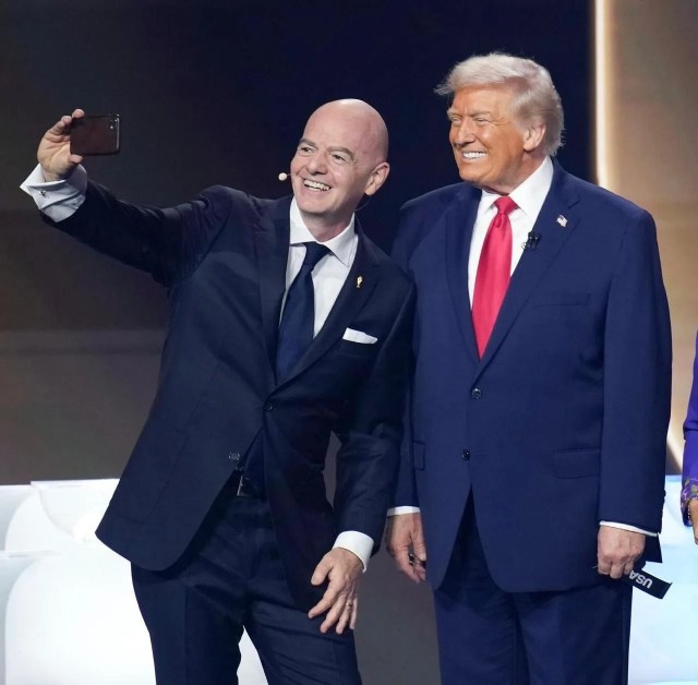 Трамп заявил, что замена Инфантино на посту президента ФИФА стала бы ошибкой
