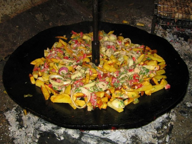 Как я жарю картошку с корочкой
