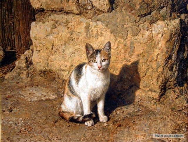 Рисованный котовторник
