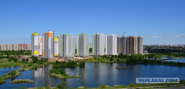 Санкт-Петербург с вертолета