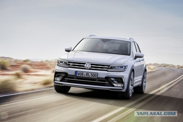 Новый Volkswagen Tiguan: официальные фото.