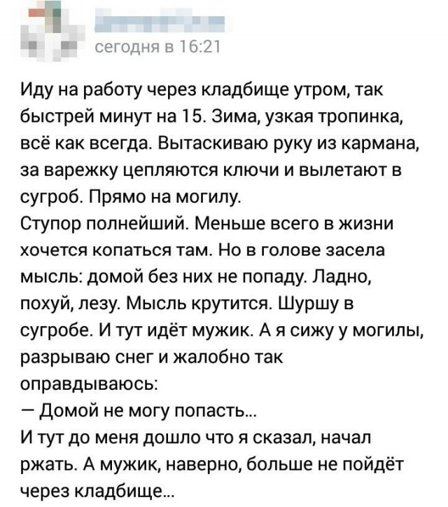 Смешные комментарии из социальных сетей 25.11.2016