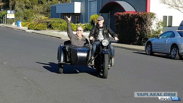 Оренбуржец подарил лидеру Metallica Джеймсу Хэтфилду раритетный К - 750