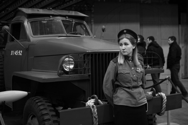 Выставка автотехники, ПО "Ленрезерв", СПб.